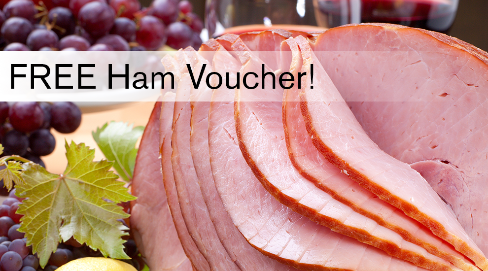 Free Gift: Ham Voucher - INVITE ONLY